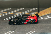 Thumbnail for PRE-ORDER Tarmac Works 1:64 LB Works Nissan GT-R Type 2, Advan
