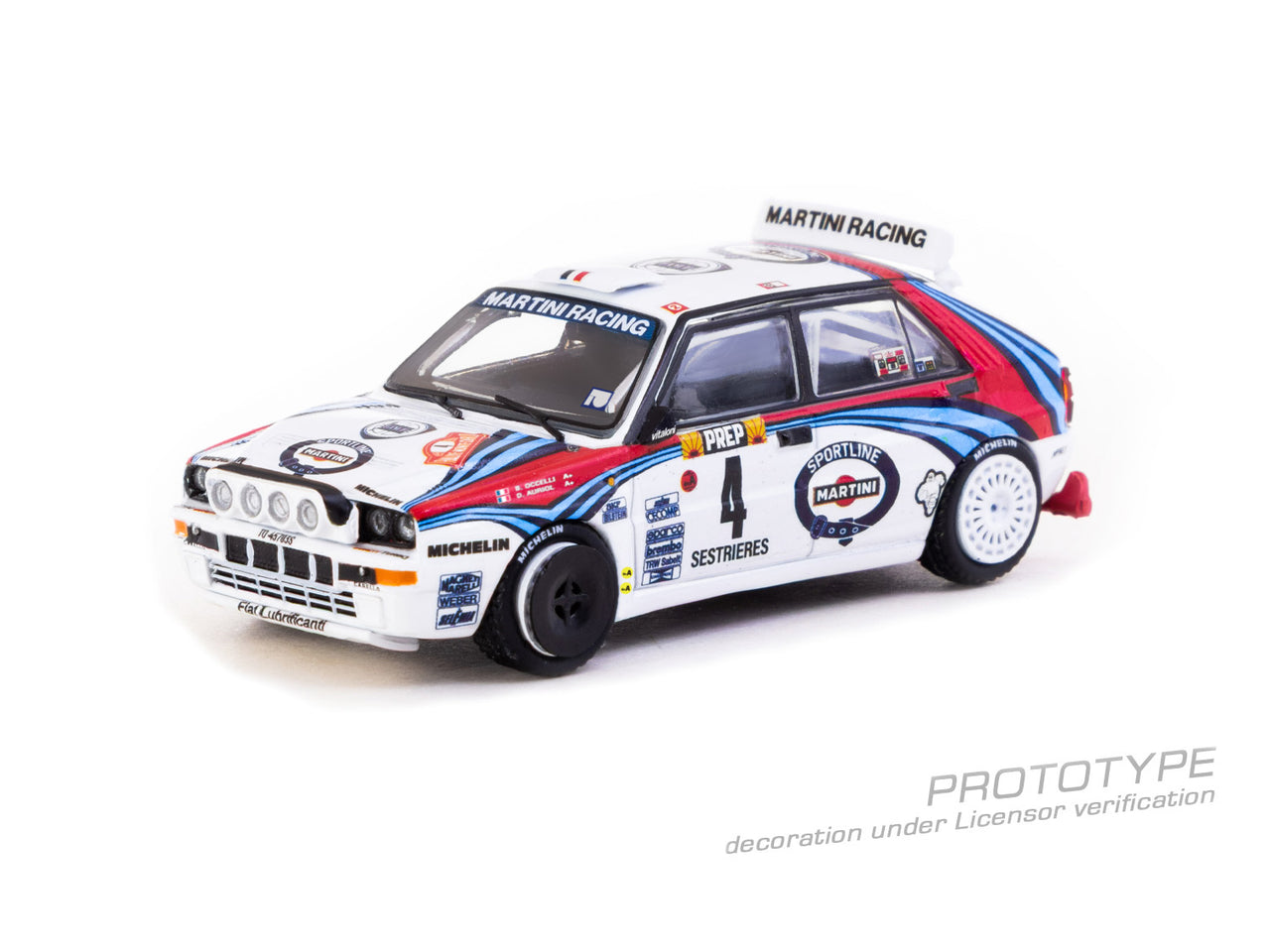 PRE-ORDER Tarmac Works 1:64 Lancia Delta HF Integrale, Monte Carlo Rally 1992 Winner