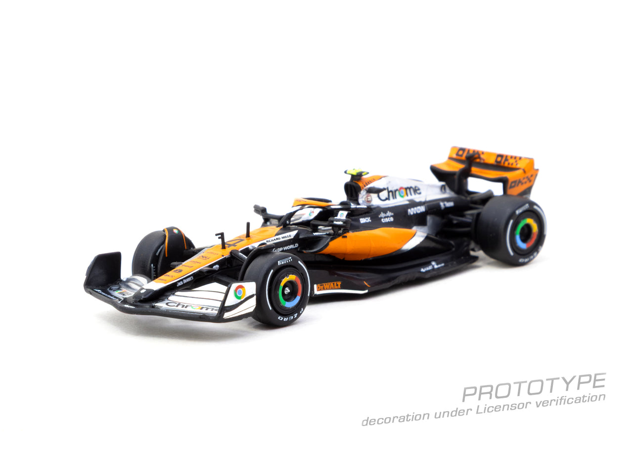 PRE-ORDER Tarmac Works 1:64 McLaren MCL60, British Grand Prix 2023, Lando Norris