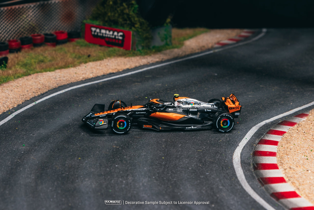 PRE-ORDER Tarmac Works 1:64 McLaren MCL60, British Grand Prix 2023, Lando Norris