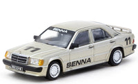 Thumbnail for PRE-ORDER Tarmac Works 1:64 Mercedes Benz 190E2.5-16 EVO Race of Champions Ayrton Senna