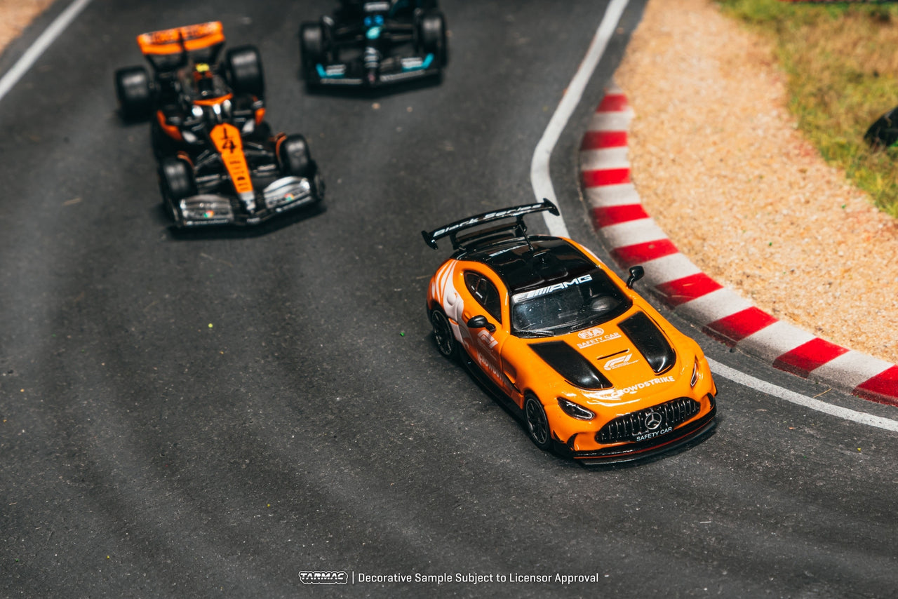 PRE-ORDER Tarmac Works 1:64 Mercedes-Benz AMG GT Black Series, Safety Car of British GP 2025