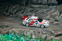 Thumbnail for PRE-ORDER Tarmac Works 1:64 Mitsubishi Lancer Evolution III Hong Kong Beijing Rally Winner