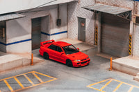 Thumbnail for PRE-ORDER Tarmac Works 1:64 Mitsubishi Lancer GSR Evolution III, Red