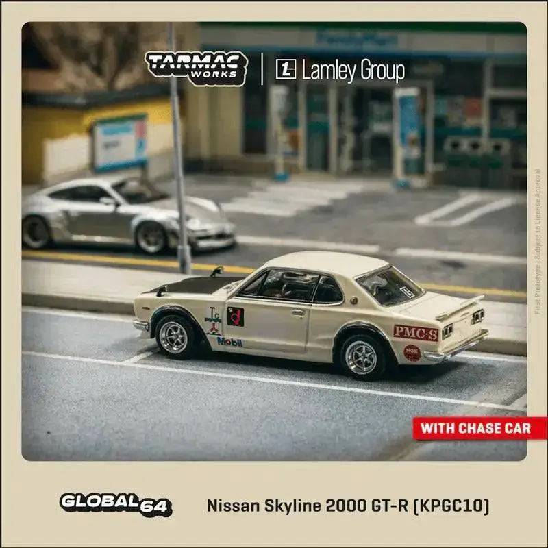 PRE-ORDER Tarmac Works 1:64 Nissan Skyline 2000 GT-R KPGC10 Lamley Special Edition