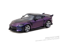 Thumbnail for PRE-ORDER Tarmac Works 1:64 Nissan VeilSide FFZ400 Fairlady Z, Chameleon purple