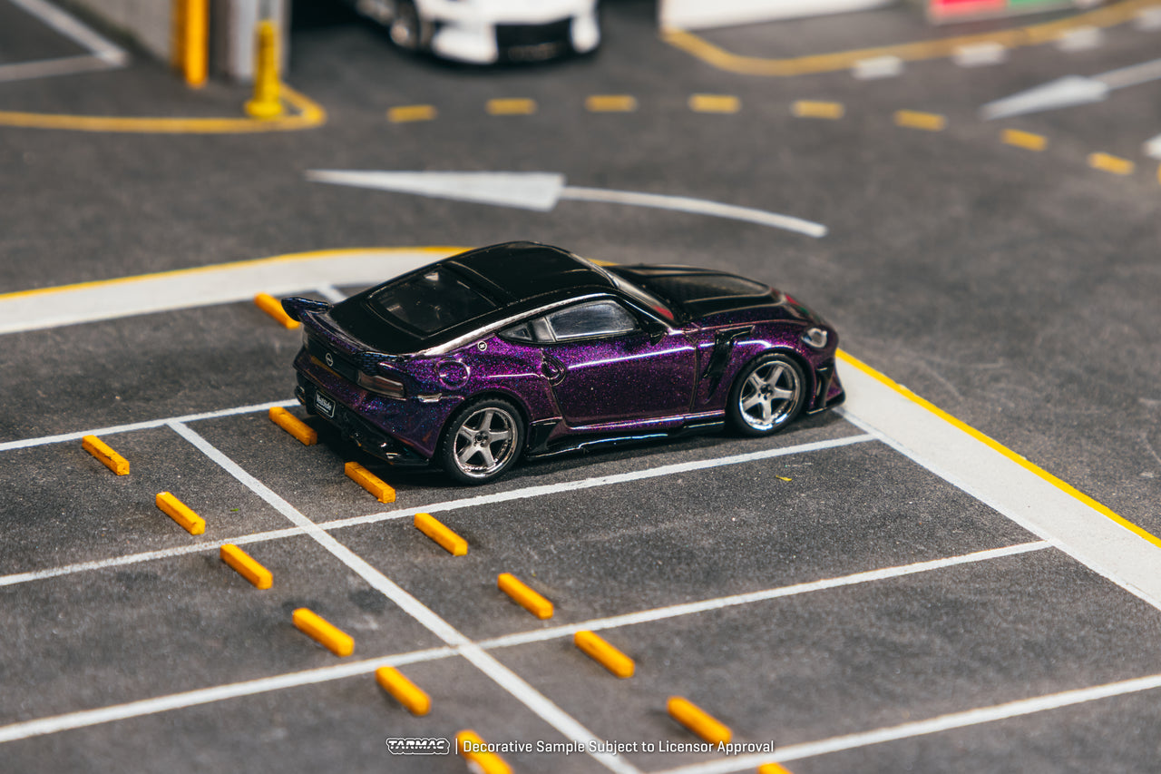 PRE-ORDER Tarmac Works 1:64 Nissan VeilSide FFZ400 Fairlady Z, Chameleon purple