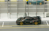 Thumbnail for PRE-ORDER Tarmac Works 1:64 Pagani Huayra R Black Carbon Fibre
