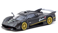 Thumbnail for PRE-ORDER Tarmac Works 1:64 Pagani Huayra R Black Carbon Fibre