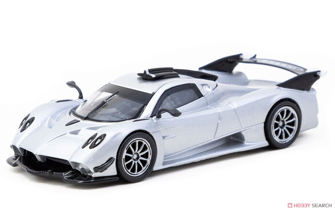 PRE-ORDER Tarmac Works 1:64 Pagani Huayra Satin Silver