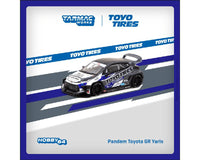 Thumbnail for PRE-ORDER Tarmac Works 1:64 Pandem Toyota GR Yaris TOYO TIRES