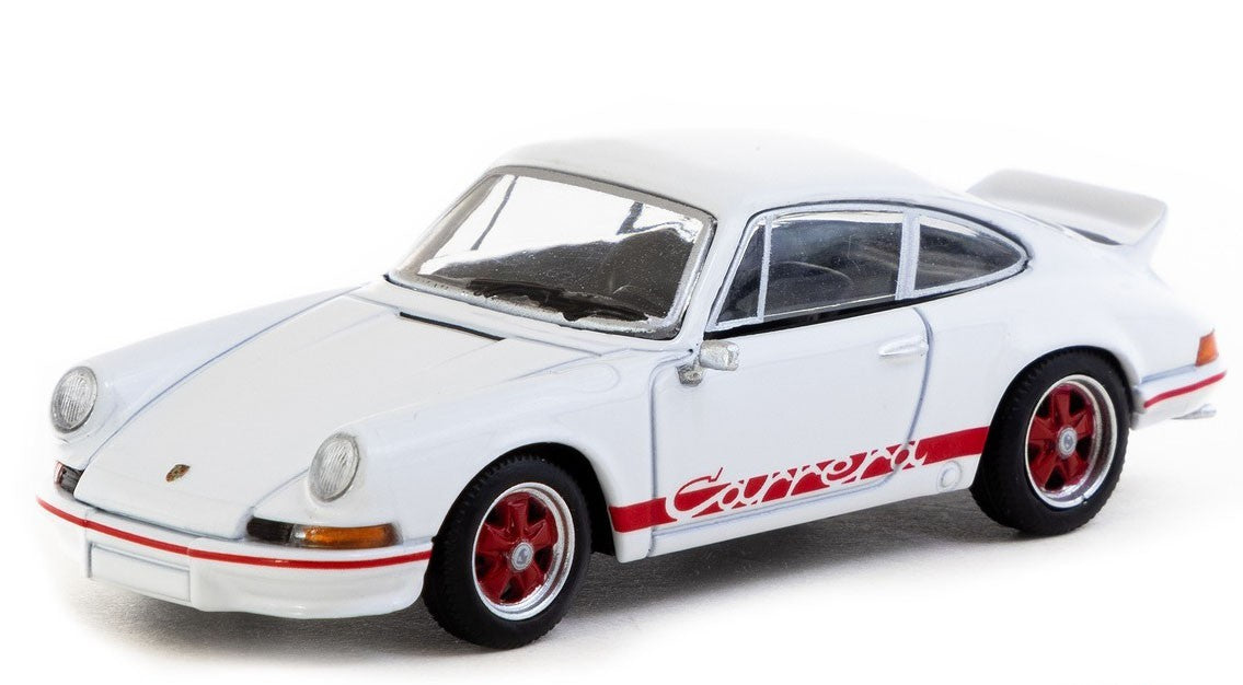 PRE-ORDER Tarmac Works 1:64 Porsche 911 Carrera RS 2.7 Lightweight White/Red