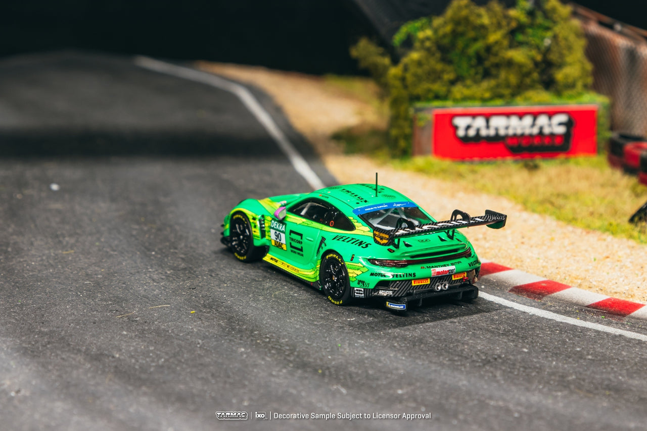 PRE-ORDER Tarmac Works 1:64 Porsche 911 GT3 R, DTM Champion 2025, Ayhancan Güven