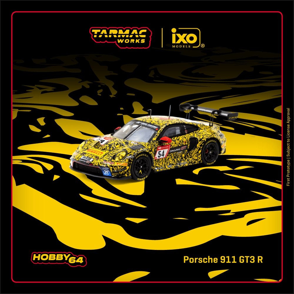 PRE-ORDER Tarmac Works 1:64 Porsche 911 GT3 R Nurburgring 24HR 2023