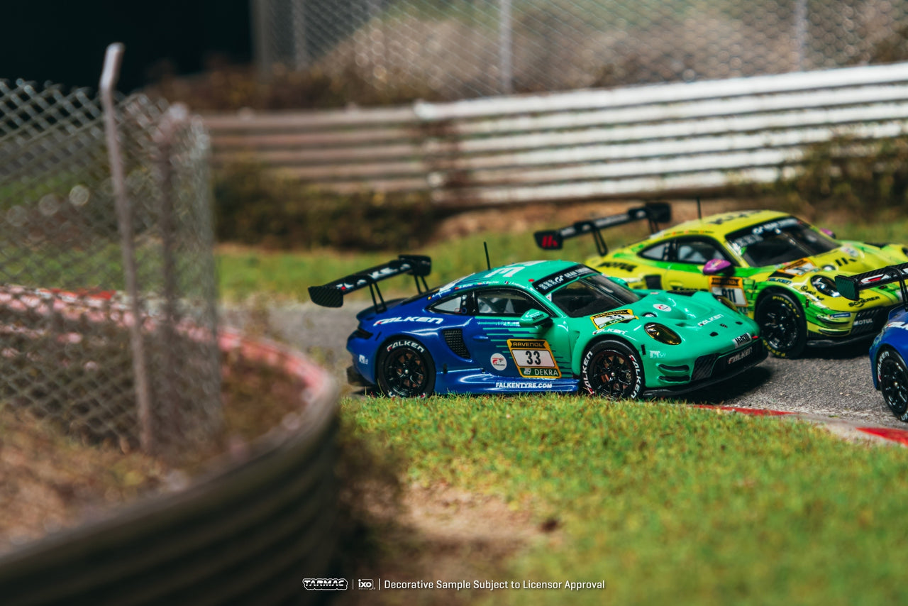 PRE-ORDER Tarmac Works 1:64 Porsche 911 GT3 R, Nürburgring 24h 2024