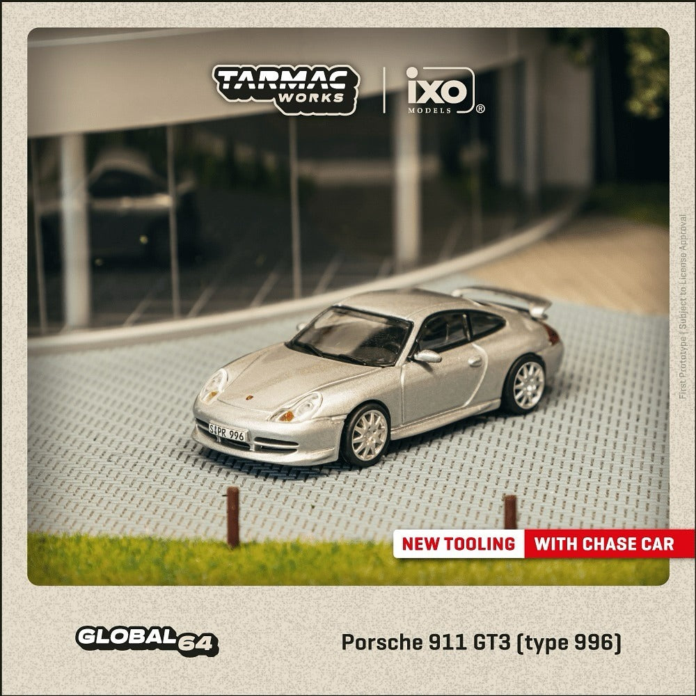 PRE-ORDER Tarmac Works 1:64 Porsche 911 GT3 Tpe 996