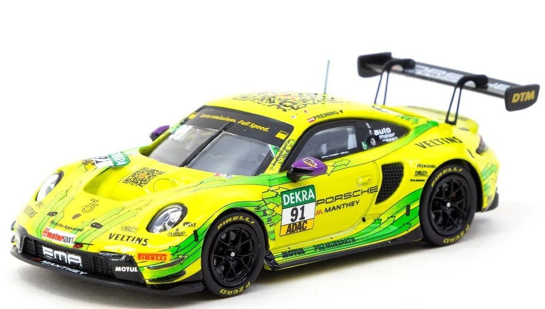 PRE-ORDER Tarmac Works 1:64 Porsche 911 GT3R DTM Champion 2023