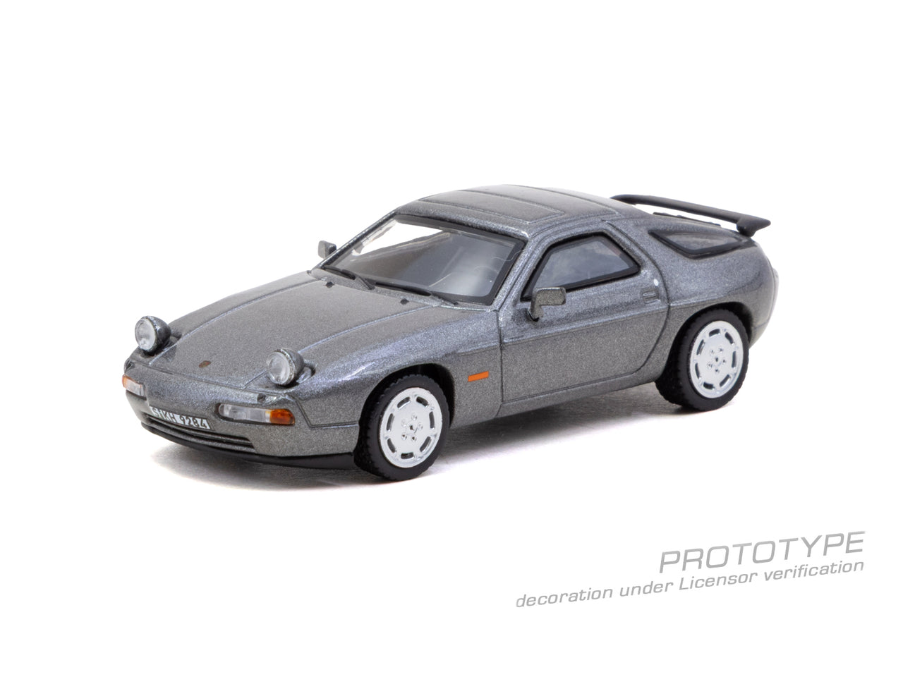 PRE-ORDER Tarmac Works 1:64 Porsche 928 S4, Grey Metallic