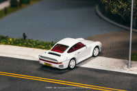 Thumbnail for PRE-ORDER Tarmac Works 1:64 Porsche 959, White + Traading Cards