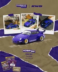 Thumbnail for PRE-ORDER Tarmac Works 1:64 RWB 993, Furusato w/Trading Cards