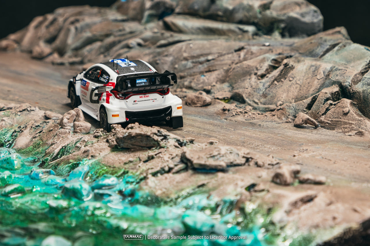PRE-ORDER Tarmac Works 1:64 Toyota GR YARIS Rally1 HYBRID, Rally Finland 2024 + Trading Cards