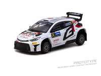 Thumbnail for PRE-ORDER Tarmac Works 1:64 Toyota GR Yaris Rally2, Rally Sweden 2024, Yuki Yamamoto / Marko Salminen