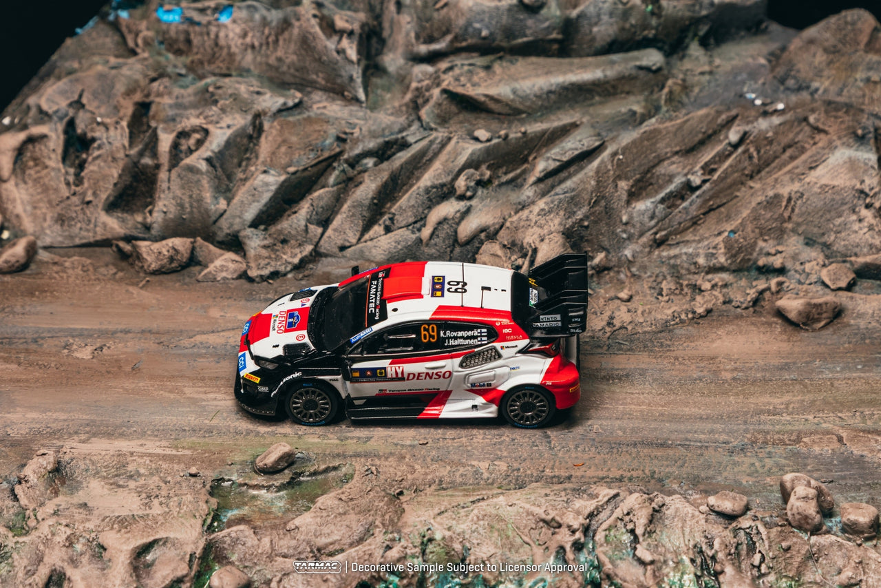 PRE-ORDER Tarmac Works 1:64 Toyota Yaris Rally2, Rally Sweden 2024,