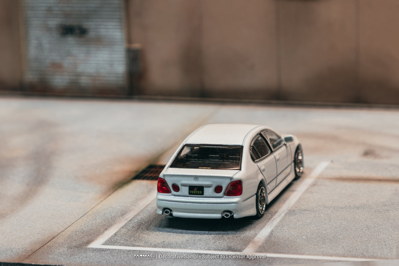 PRE-ORDER Tarmac Works 1:64 VERTEX Toyota Aristo JZS161, White