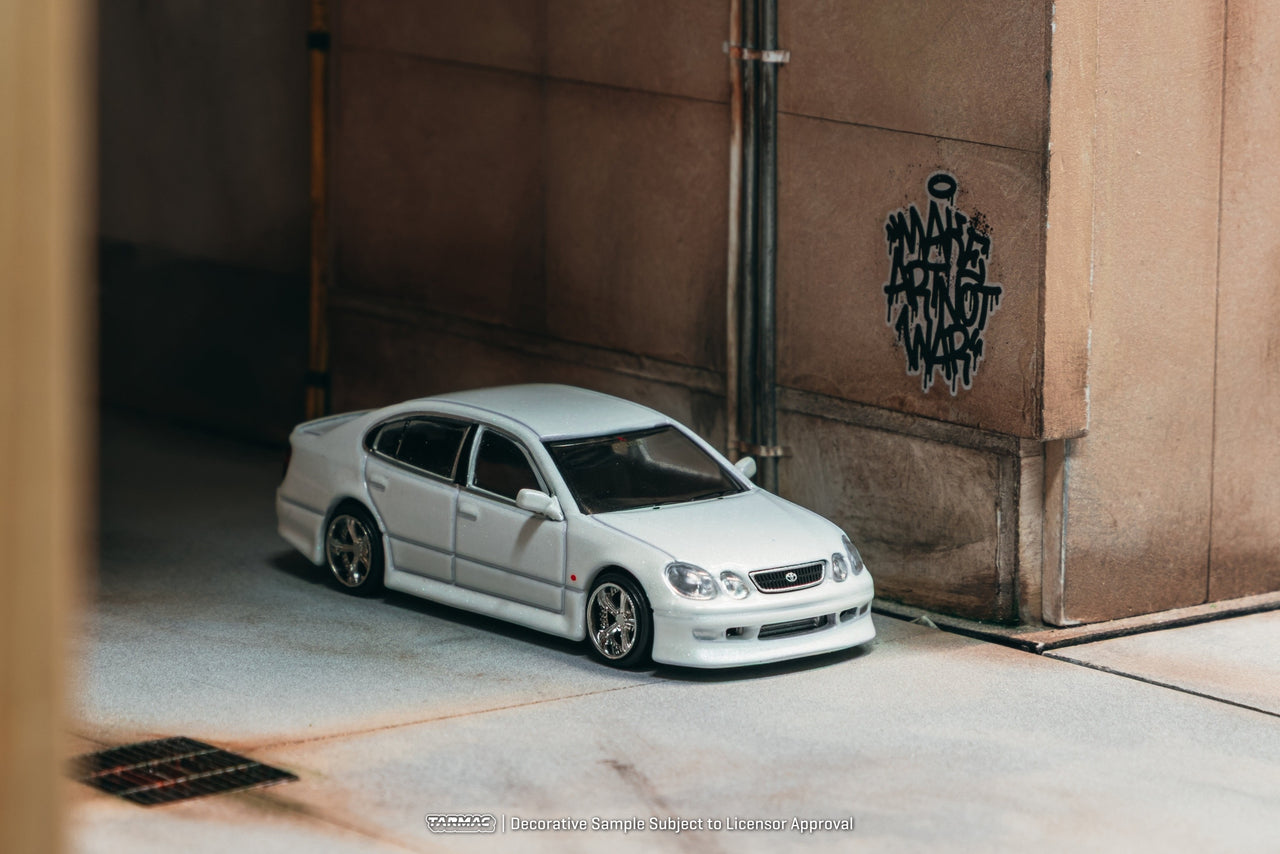 PRE-ORDER Tarmac Works 1:64 VERTEX Toyota Aristo JZS161, White