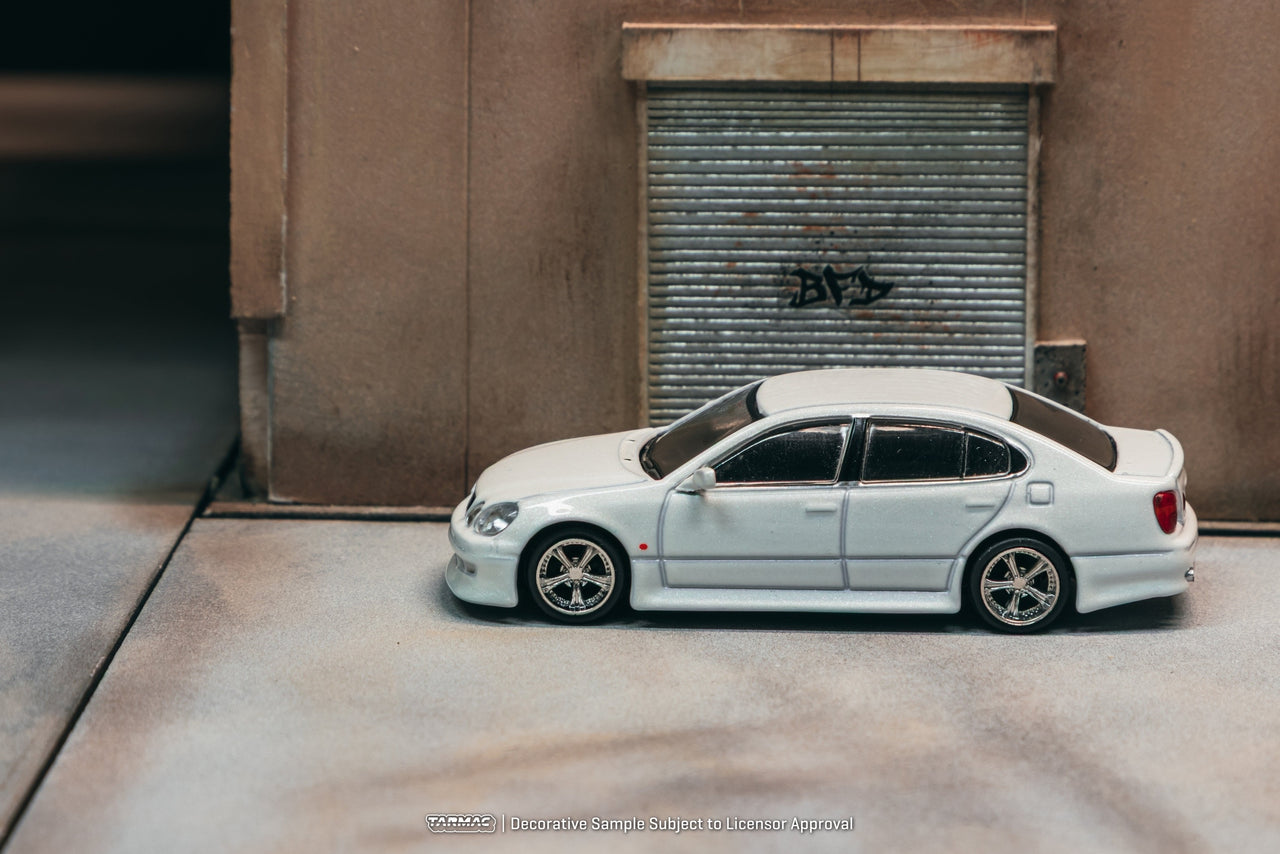 PRE-ORDER Tarmac Works 1:64 VERTEX Toyota Aristo JZS161, White