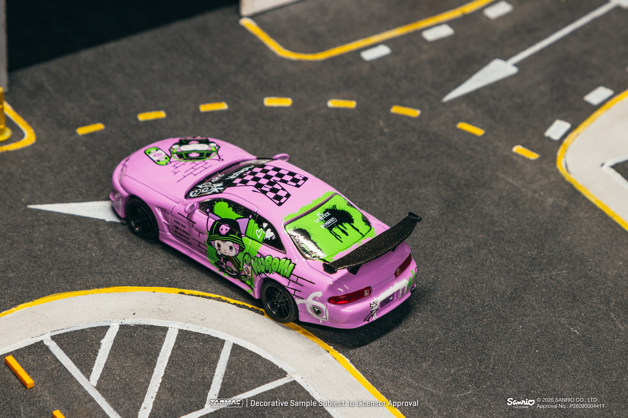 PRE-ORDER Tarmac Works 1:64 VERTEX Toyota Soarer JZZ30, Kuromi