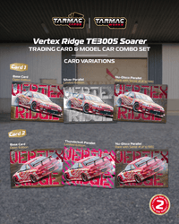 Thumbnail for PRE-ORDER Tarmac Works 1:64 Vertex Ridge TE3005 Soarer w/Trading Cards