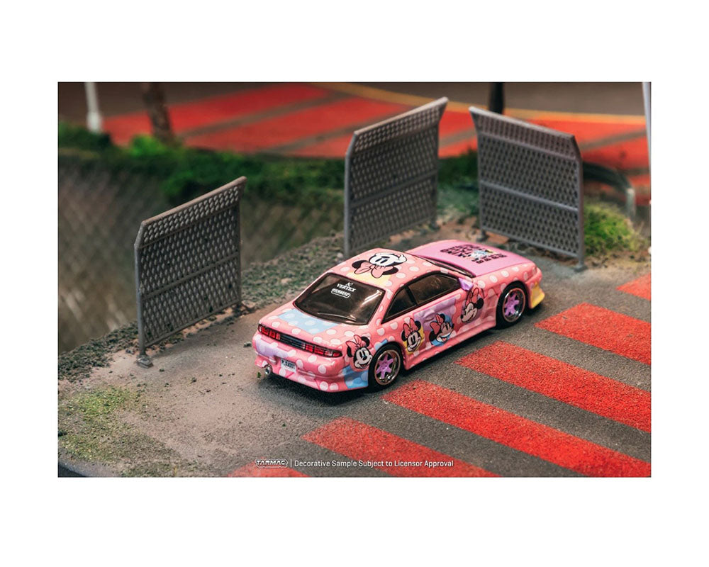 PRE-ORDER Tarmac Works 1:64 Vertex Silvia S14 , Minnie Mouse