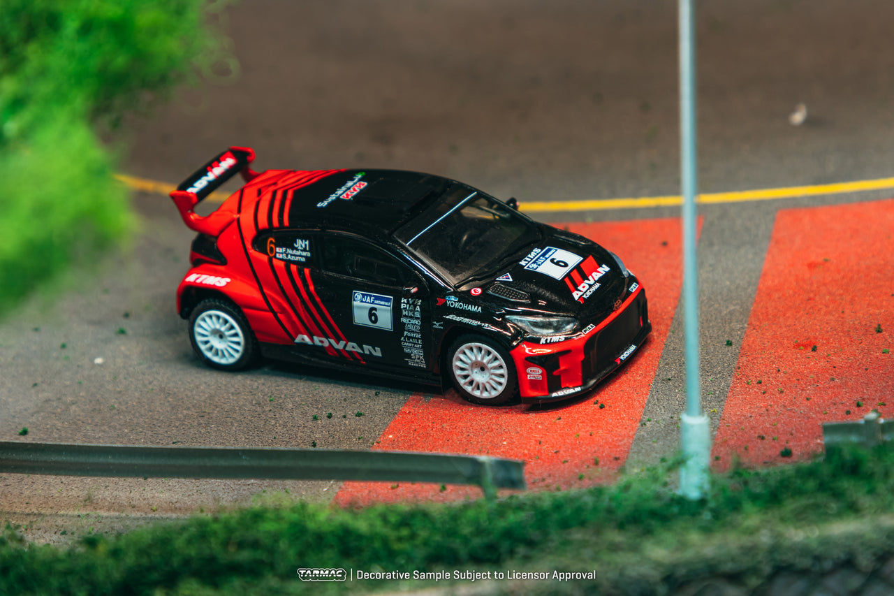 PRE-ORDER Tarmac Works 1:64 oyota GR Yaris Rally2, Japanese Rally Championship 2024