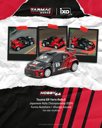 Thumbnail for PRE-ORDER Tarmac Works 1:64 oyota GR Yaris Rally2, Japanese Rally Championship 2024
