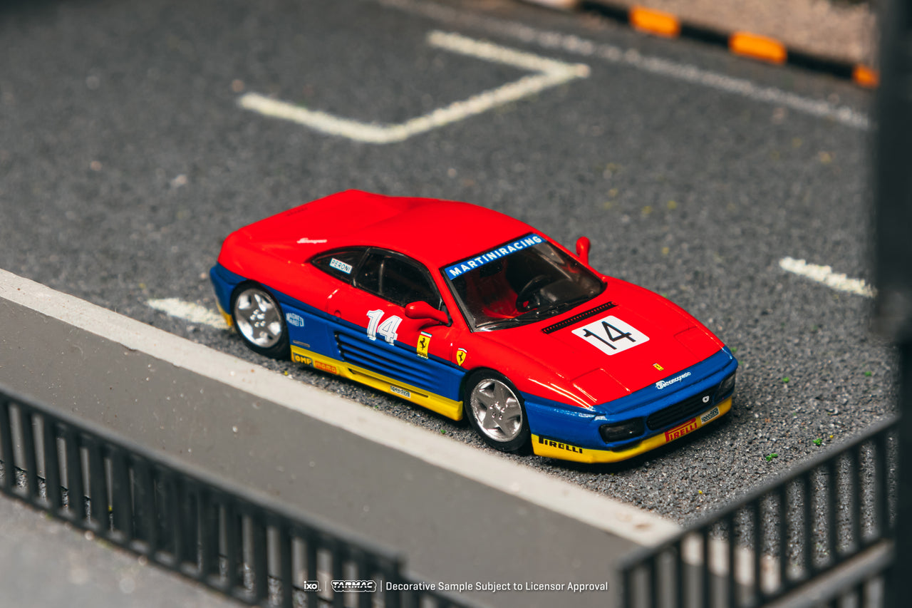 PRE-ORDER Tarmac Works x IXO 1:64 Ferrari 348 Challenge, Ferrari 348 Challenge Italy 1993
