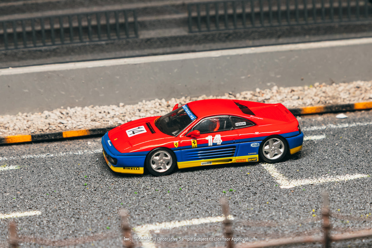 PRE-ORDER Tarmac Works x IXO 1:64 Ferrari 348 Challenge, Ferrari 348 Challenge Italy 1993