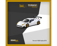 Thumbnail for PRE-ORDER Tarmac Works x IXO 1:64 Ferrari 458 Italia GT3 – White