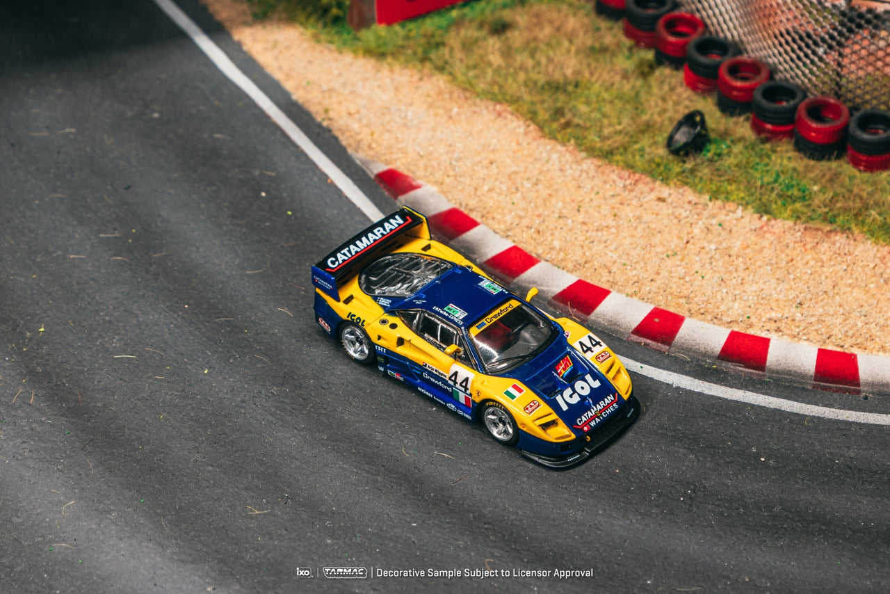 PRE-ORDER Tarmac Works x IXO 1:64 Ferrari F40 GTE, 24h of Le Mans 1996,