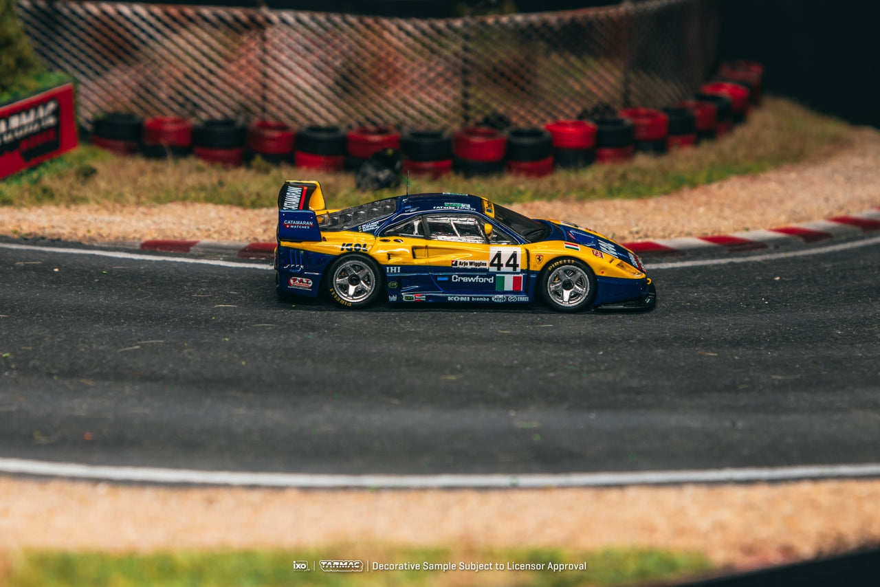 PRE-ORDER Tarmac Works x IXO 1:64 Ferrari F40 GTE, 24h of Le Mans 1996,