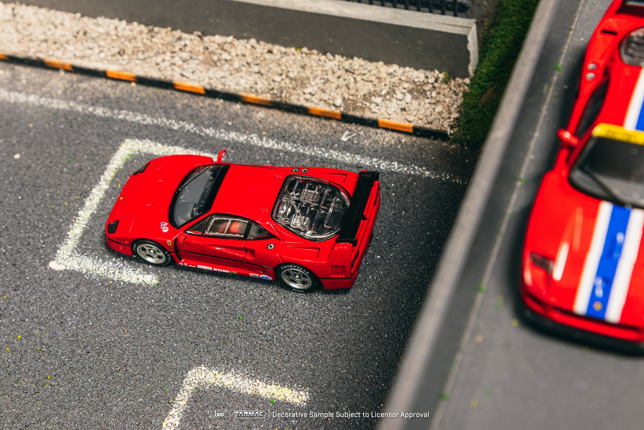 PRE-ORDER Tarmac Works x IXO 1:64 Ferrari F40 Red
