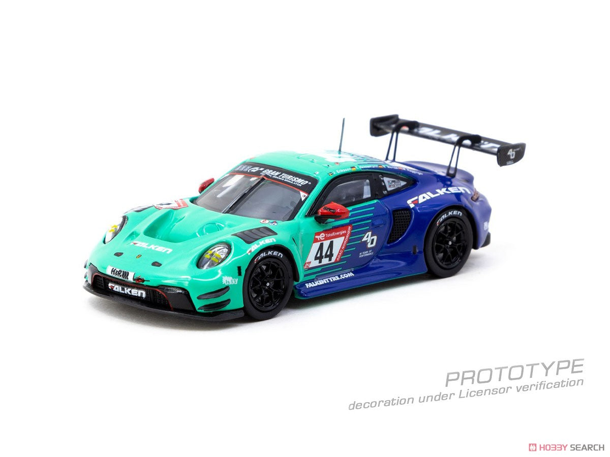 PRE-ORDER Tarmac Works x IXO 1:64 Porsche 911 GT3 R #44 Nurburgring 24h 2023