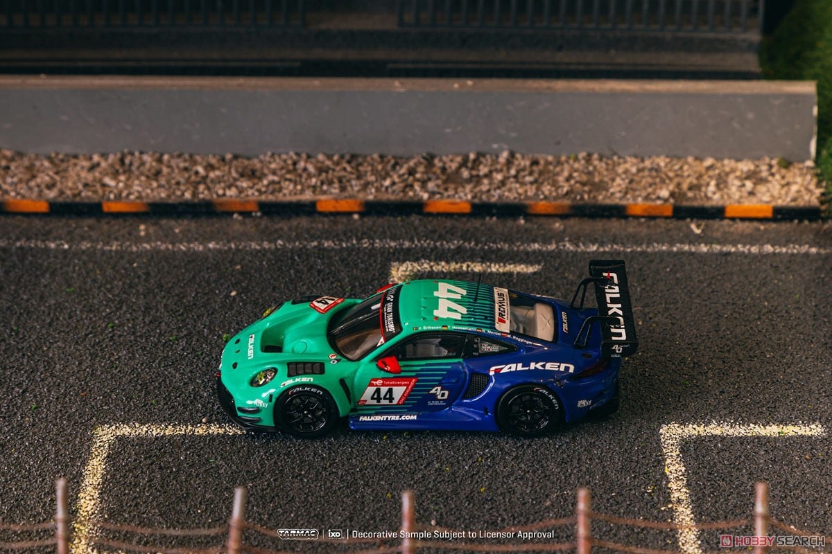 PRE-ORDER Tarmac Works x IXO 1:64 Porsche 911 GT3 R #44 Nurburgring 24h 2023