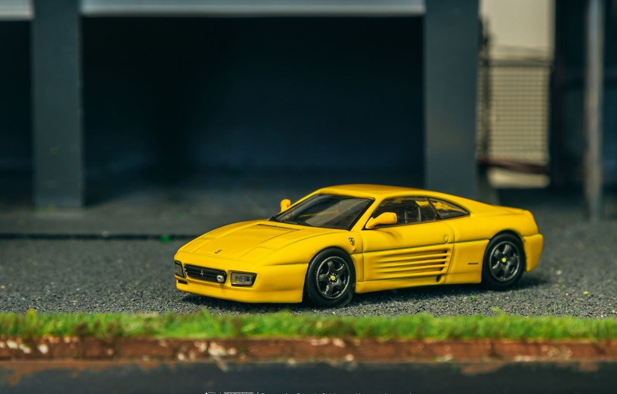 PRE-ORDER Tarmac Works x IXO Ferrari 348 Challenge Yellow