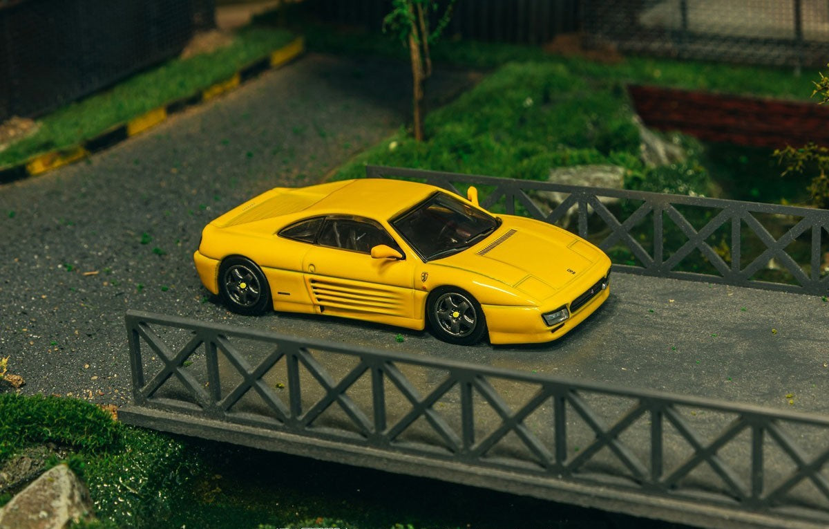 PRE-ORDER Tarmac Works x IXO Ferrari 348 Challenge Yellow