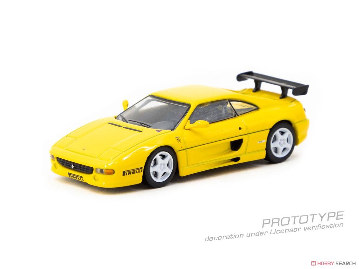 PRE-ORDER Tarmac Works x IXO Ferrari F355 Challenge Yellow