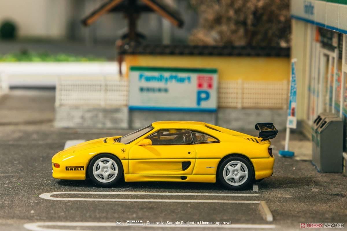 PRE-ORDER Tarmac Works x IXO Ferrari F355 Challenge Yellow