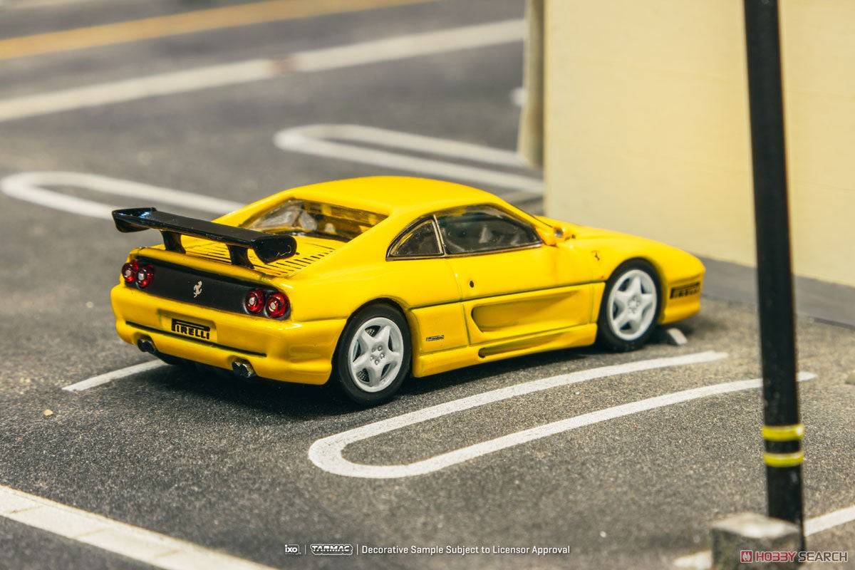 PRE-ORDER Tarmac Works x IXO Ferrari F355 Challenge Yellow