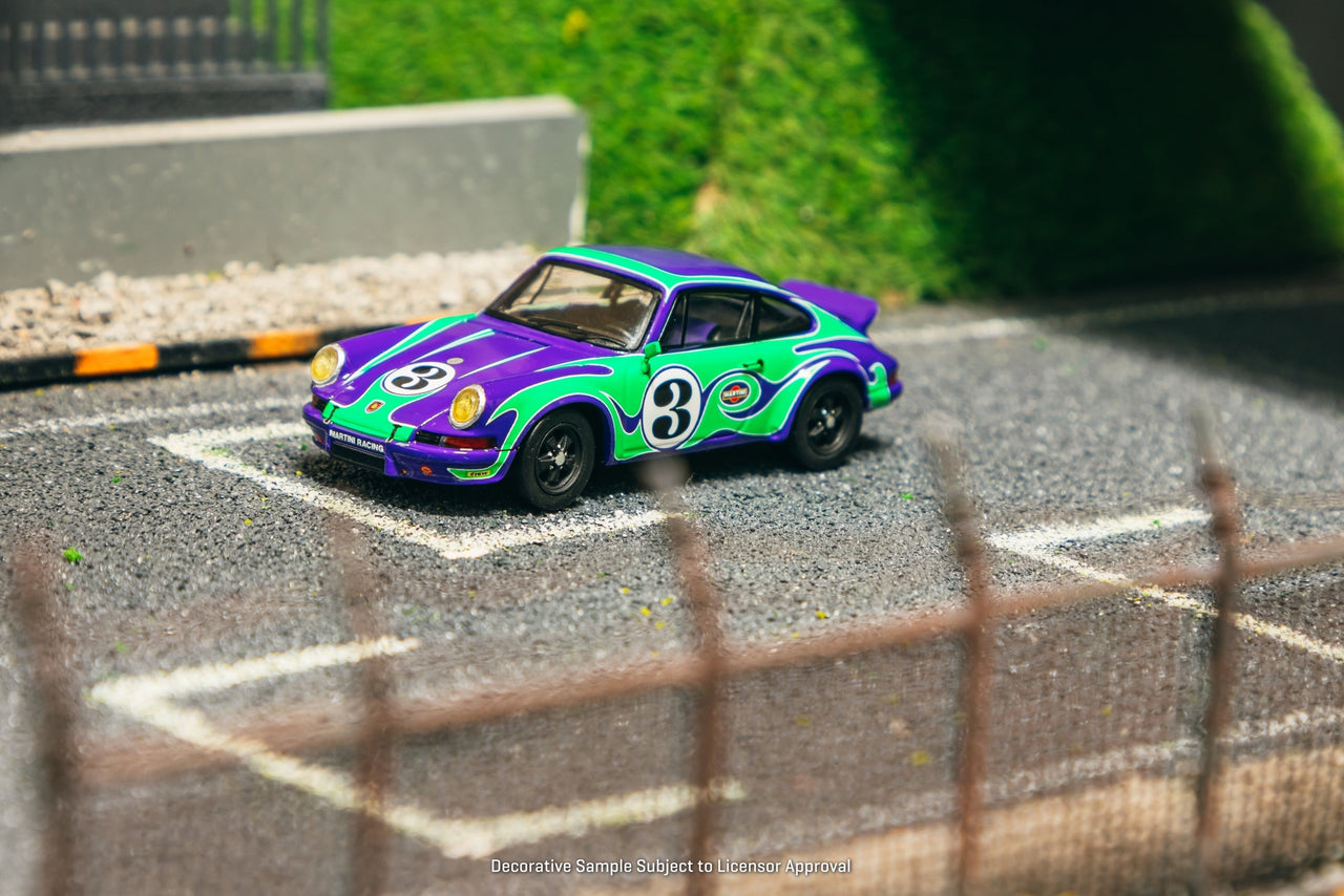 PRE-ORDER Tarmac Works x Schuco 1:64 Porsche 911 2.8 RSR Physcodelic