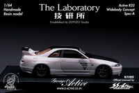 Thumbnail for PRE ORDER The Laboratory 1:64 Garage Active R33 Widebody Concept A